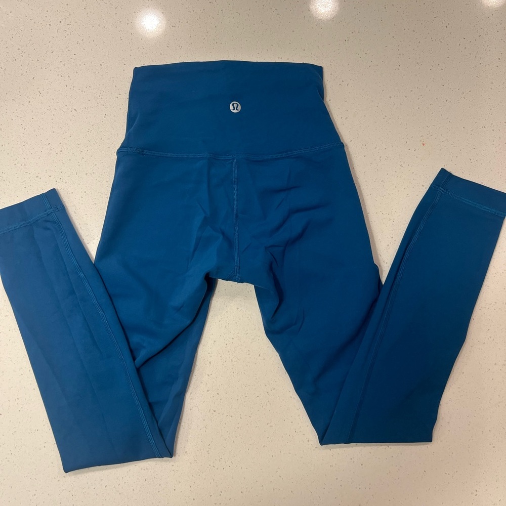 lululemon athletica Teal Blue High-Rise Leggings